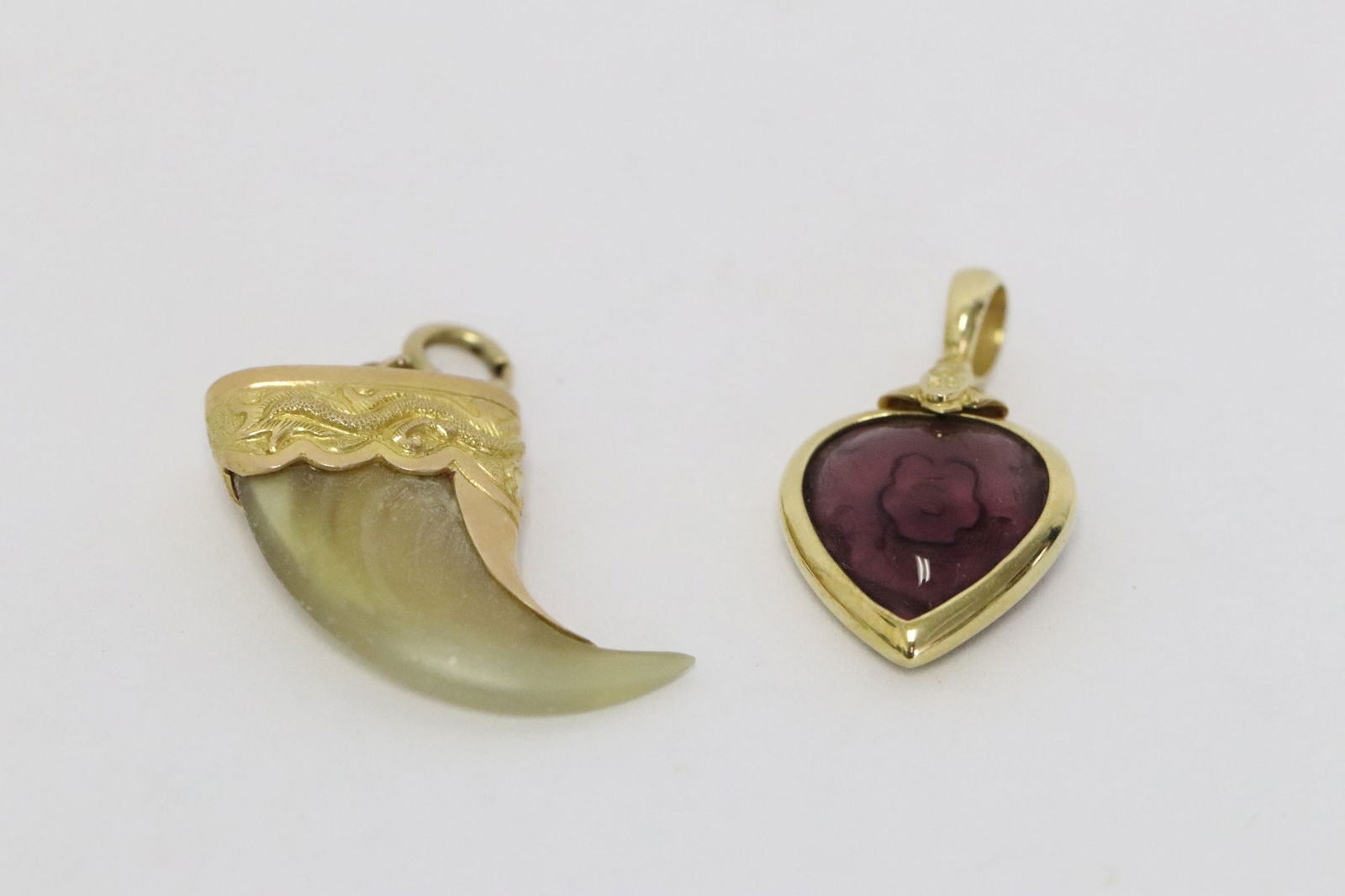 Two 18K Y/G pendants (1 of 9)