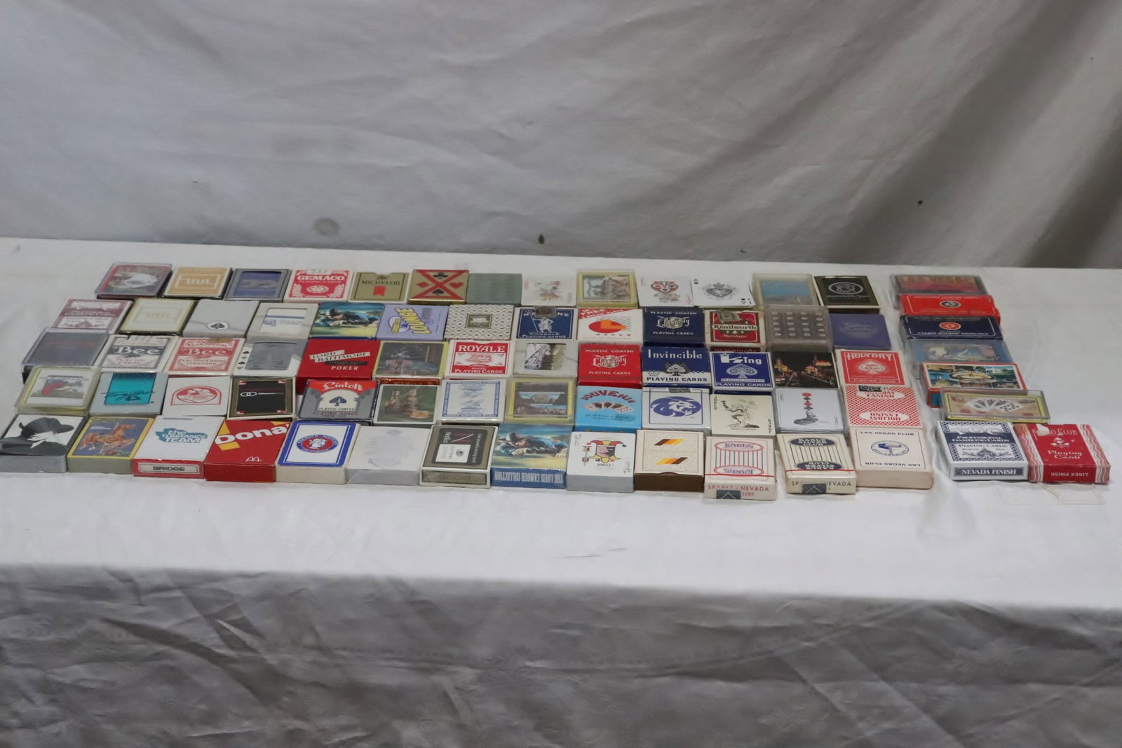 Approx. 55 decks of playing cards: Approx. 55 decks of playing cards