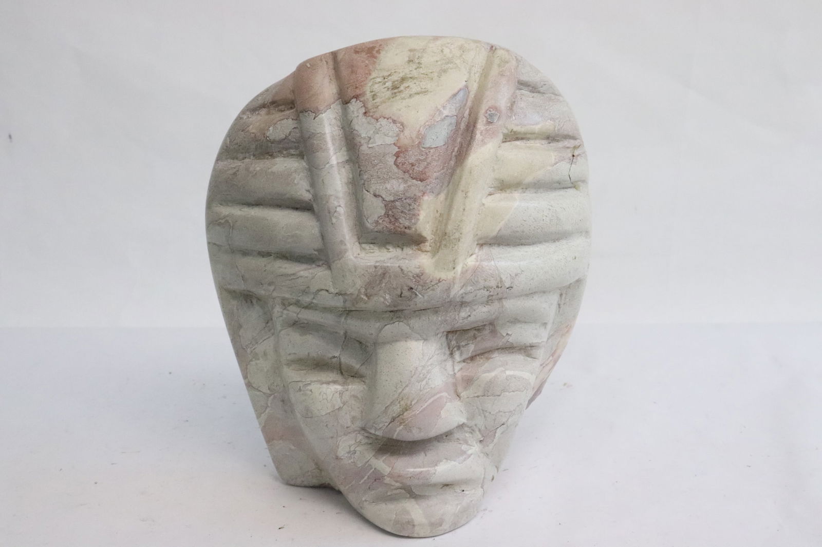 Stone carving depicting Aztec deity (1 of 7)