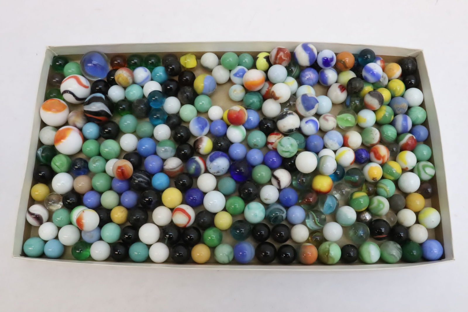 4 jars of marbles: 4 jars of marbles