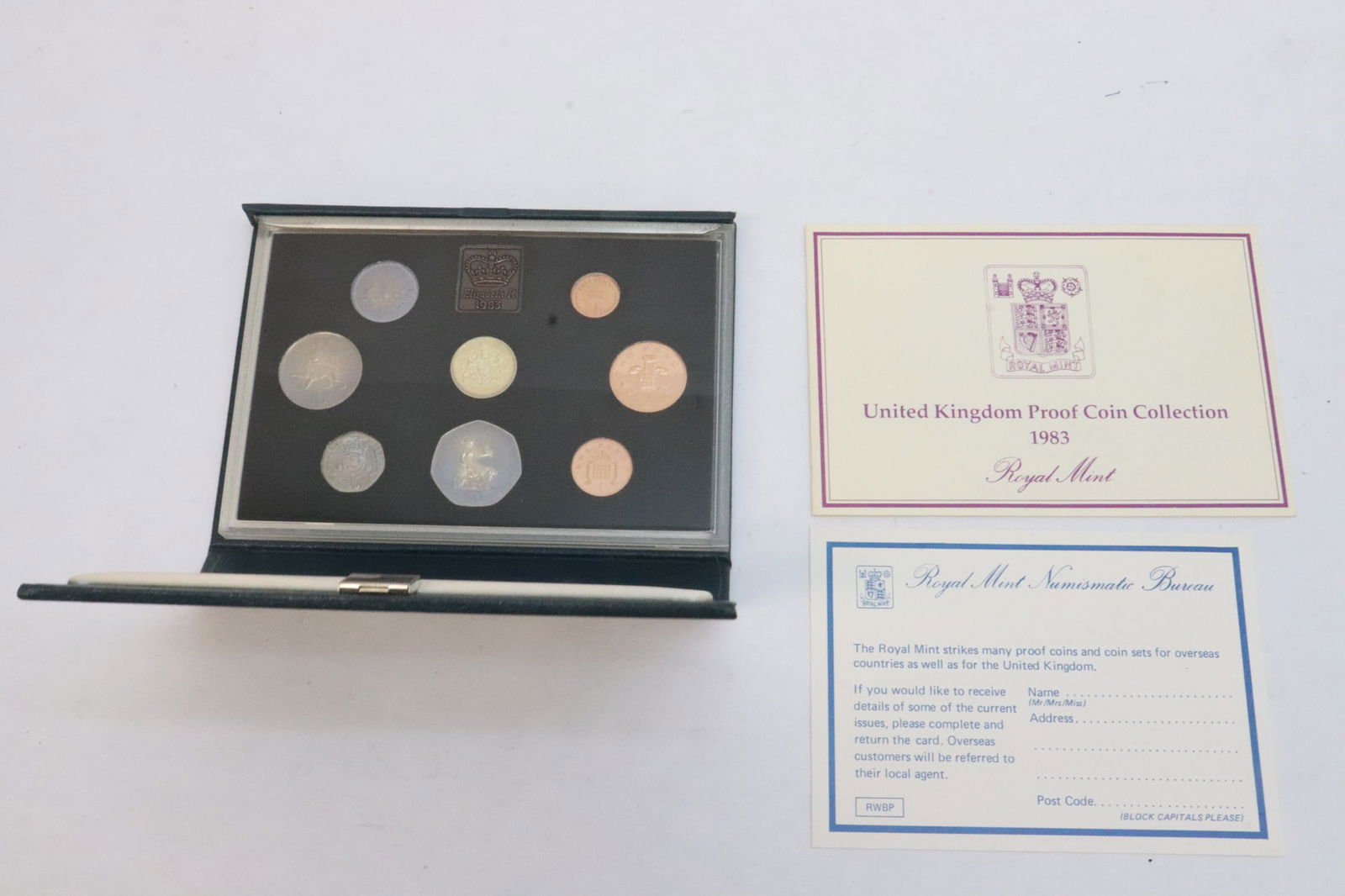 1983 United Kingdom Royal mint proof set (1 of 12)