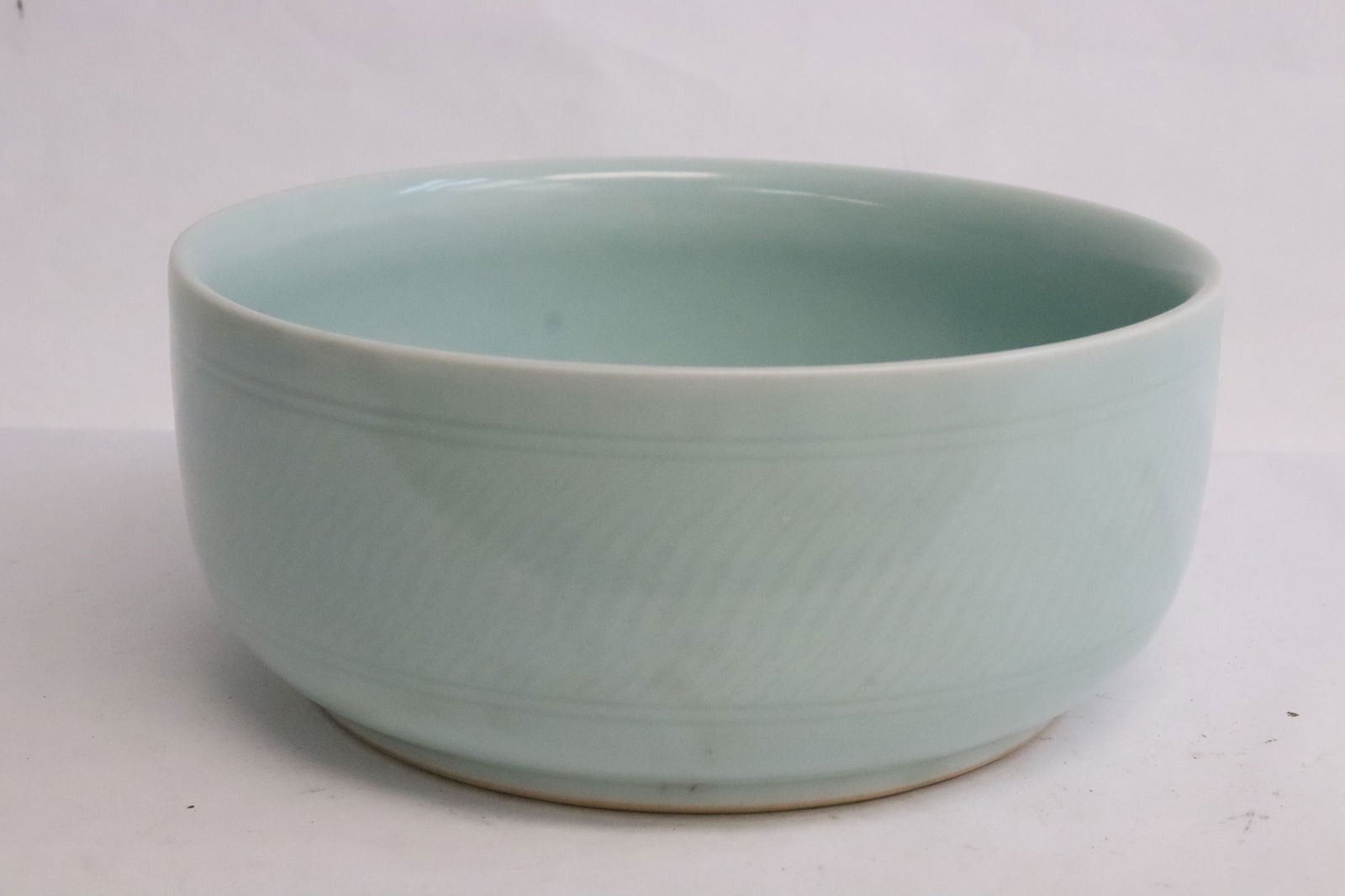 Large celadon porcelain brush wash (1 of 5)