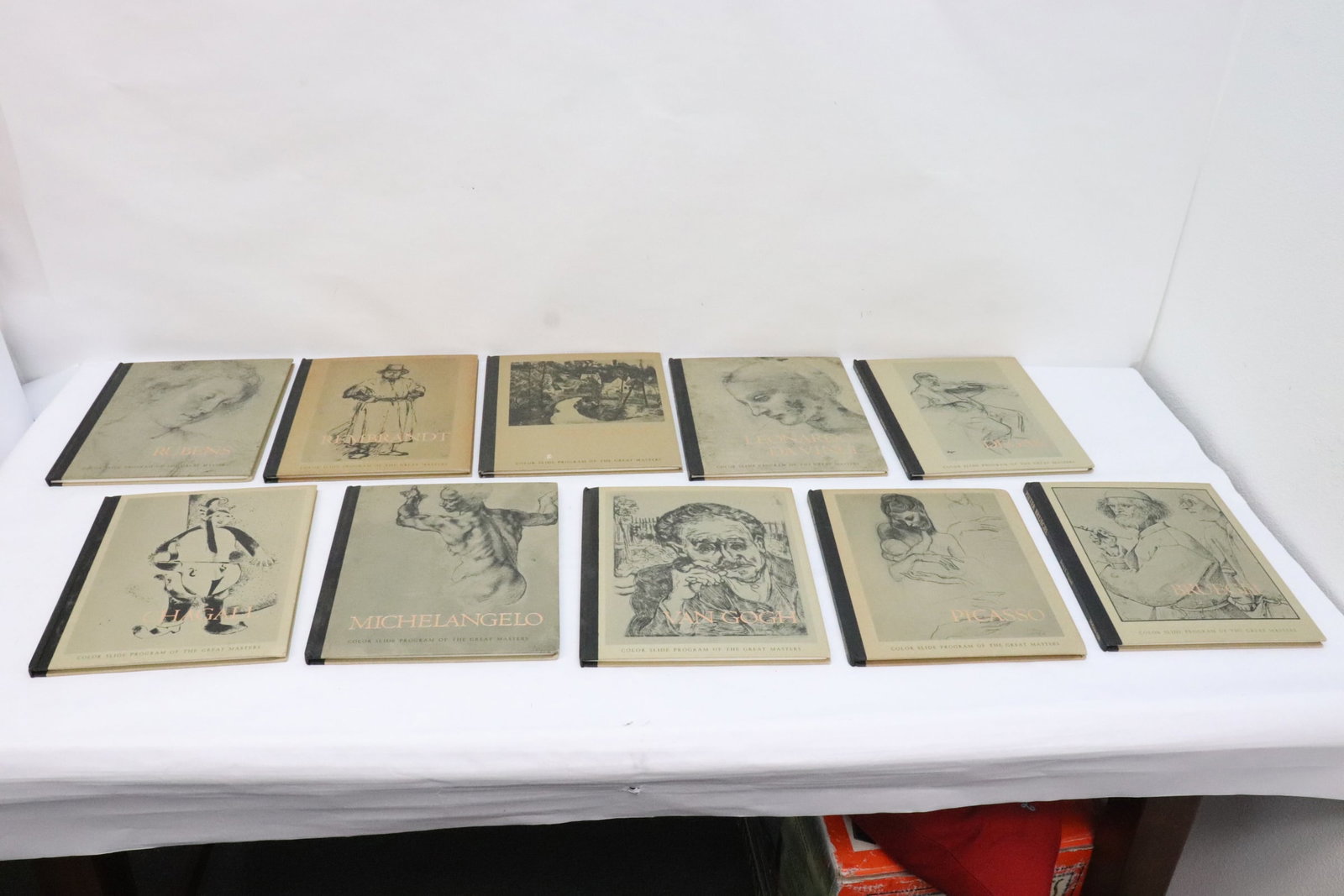 Set of 10 art book (1 of 17)