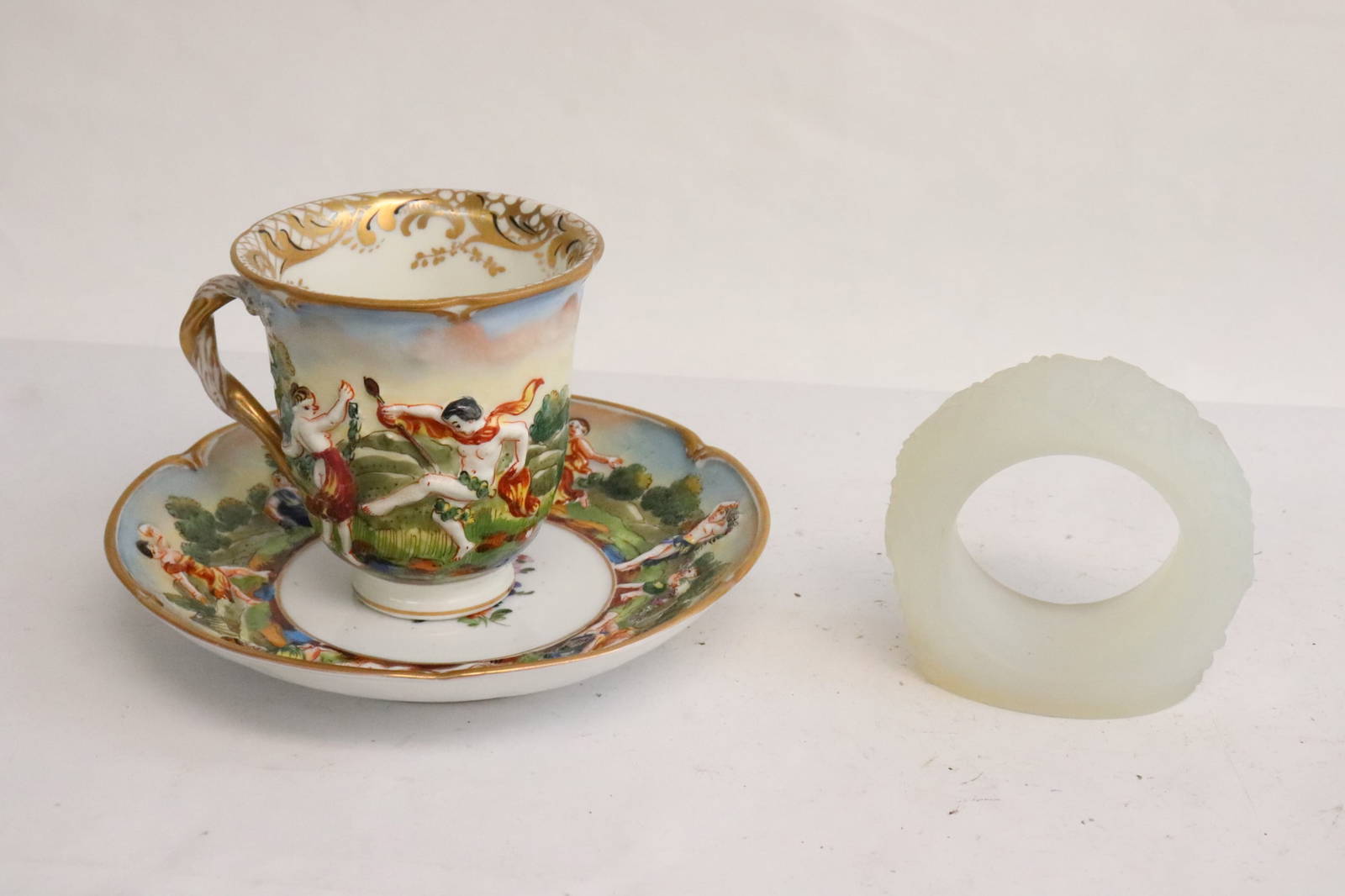 Capodimonte Cup & Saucer Sets for Sale at Auction