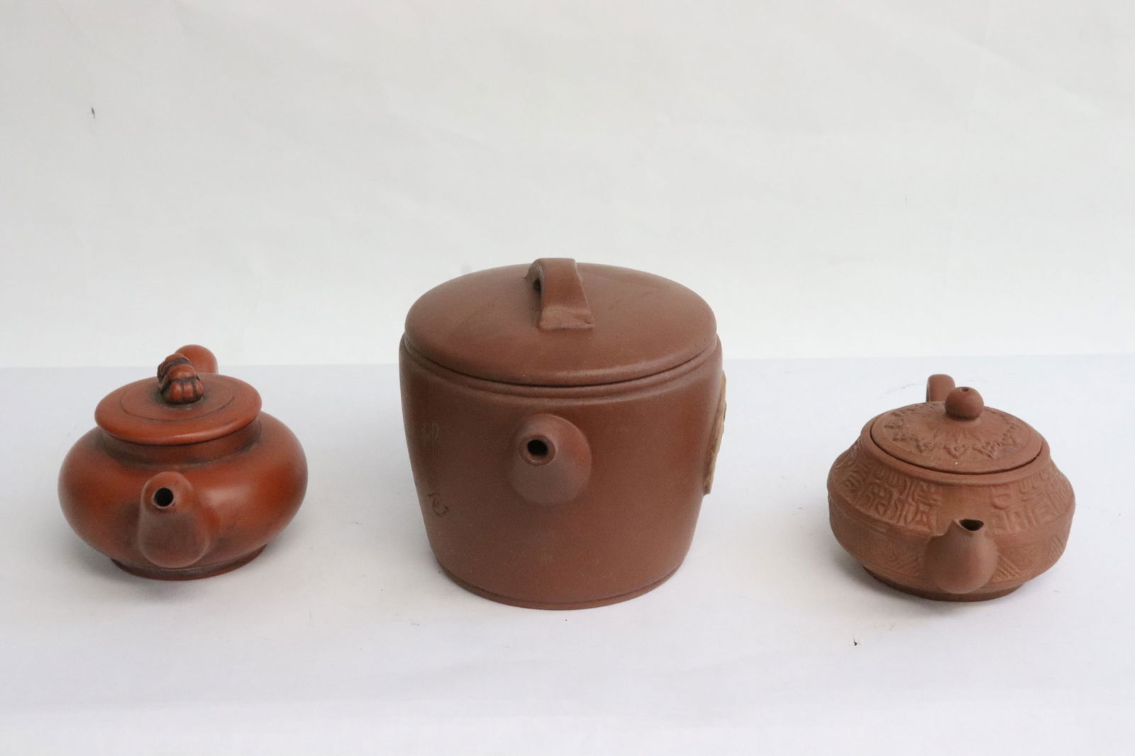 3 Yixing teapots (1 of 10)