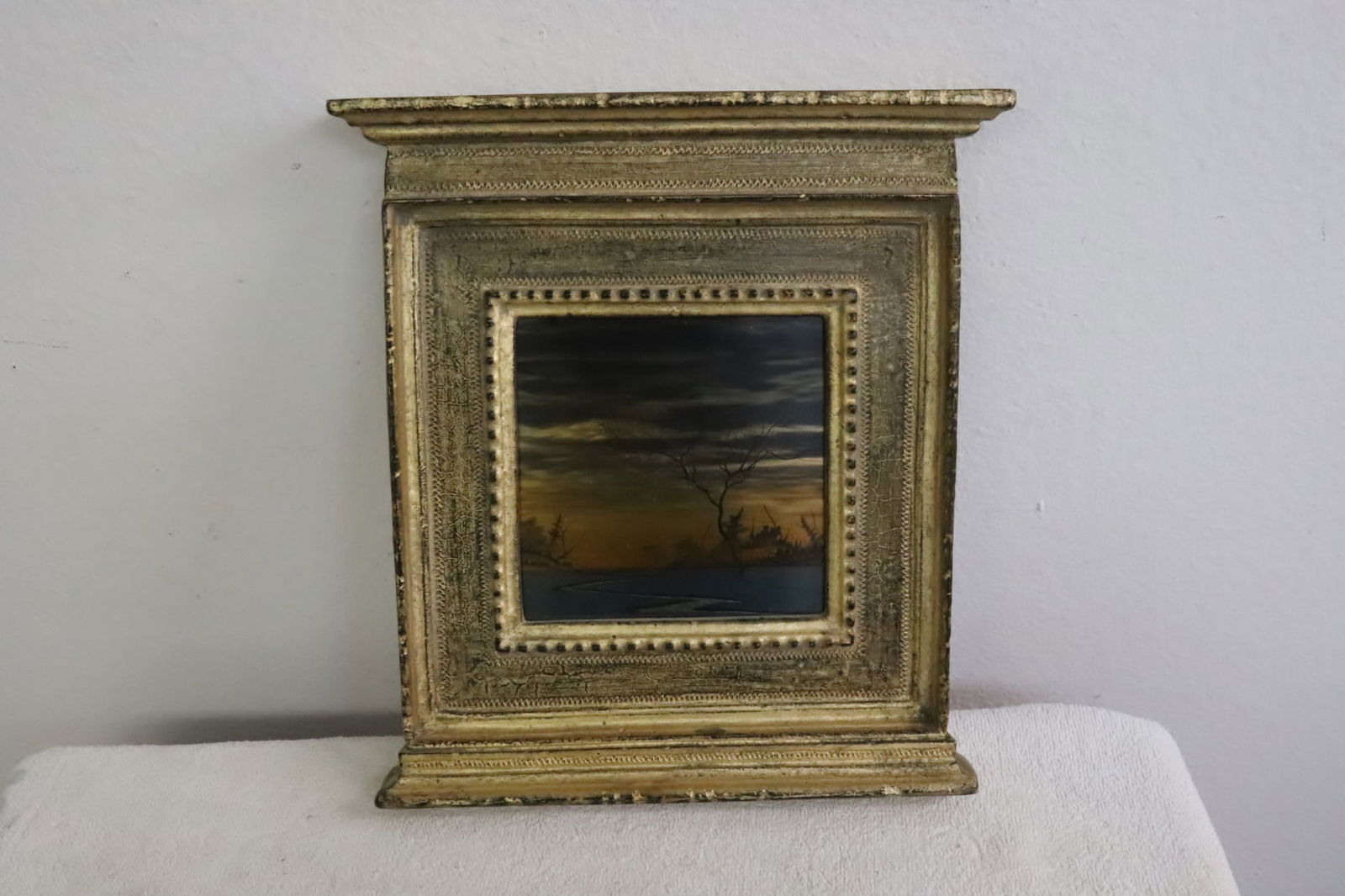 Painting on copper panel "lost" by Nathan Bennett (1 of 7)