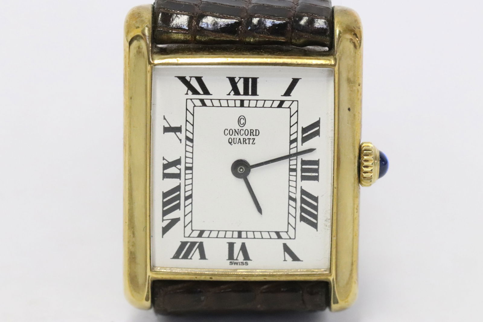 A Concord wrist watch with 18K gold plate case (1 of 7)