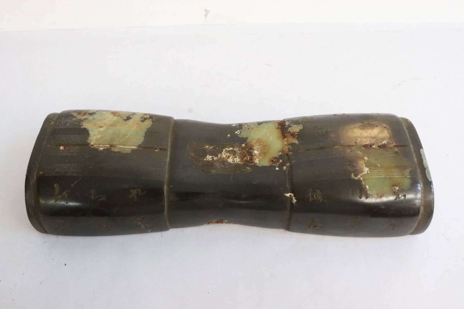 Large Chinese jade scroll weight (1 of 7)