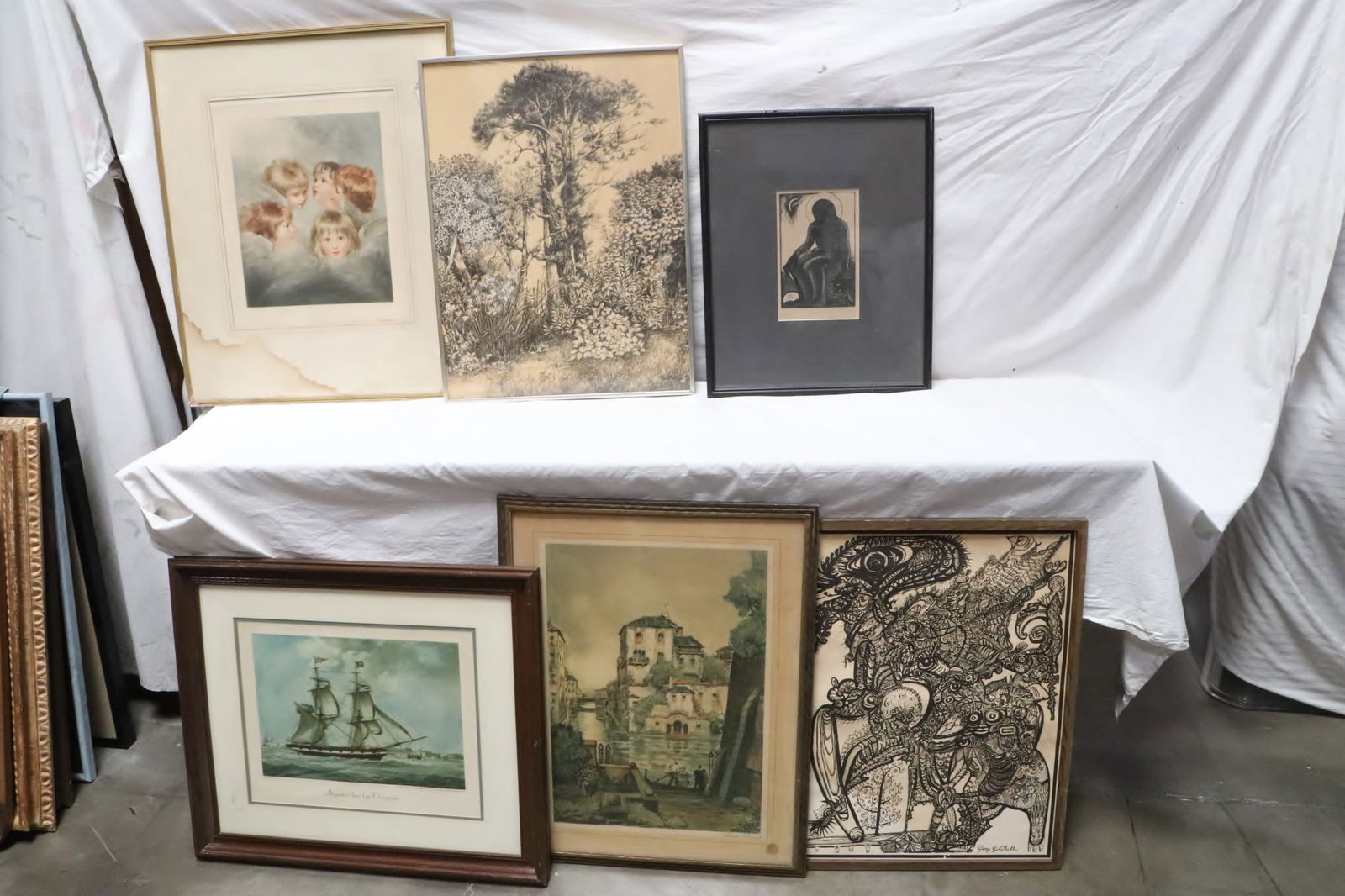 6 etchings/ engravings (1 of 11)