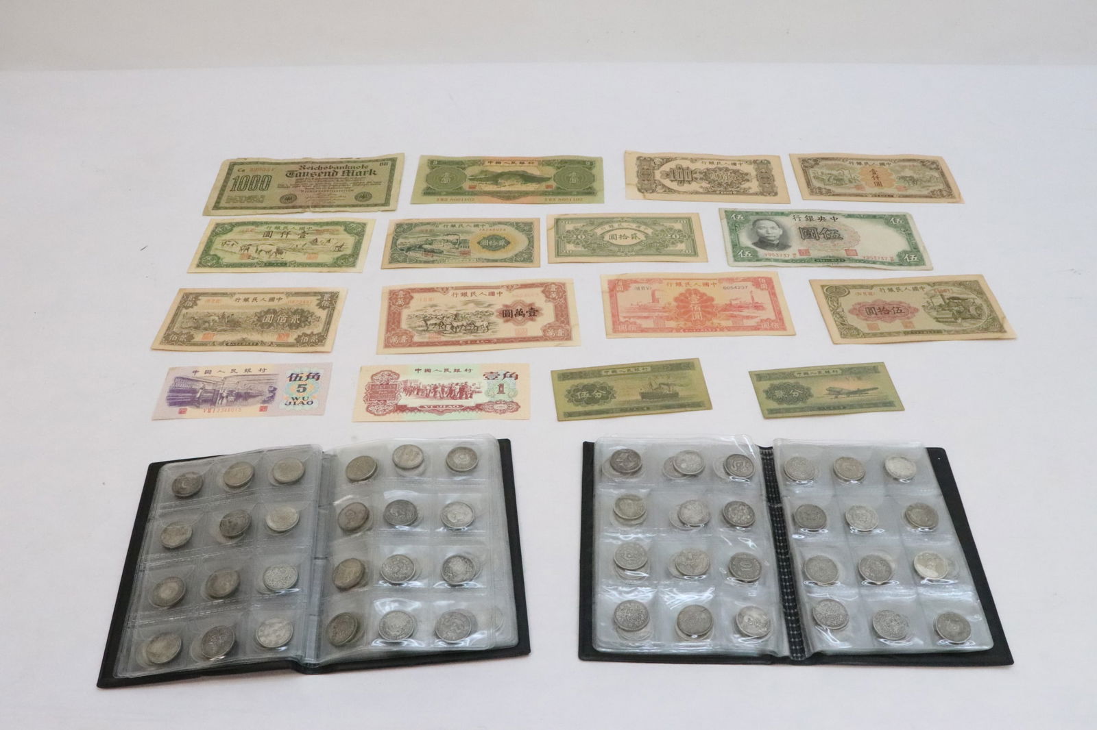 3 simulated currency/ coin sets (1 of 10)