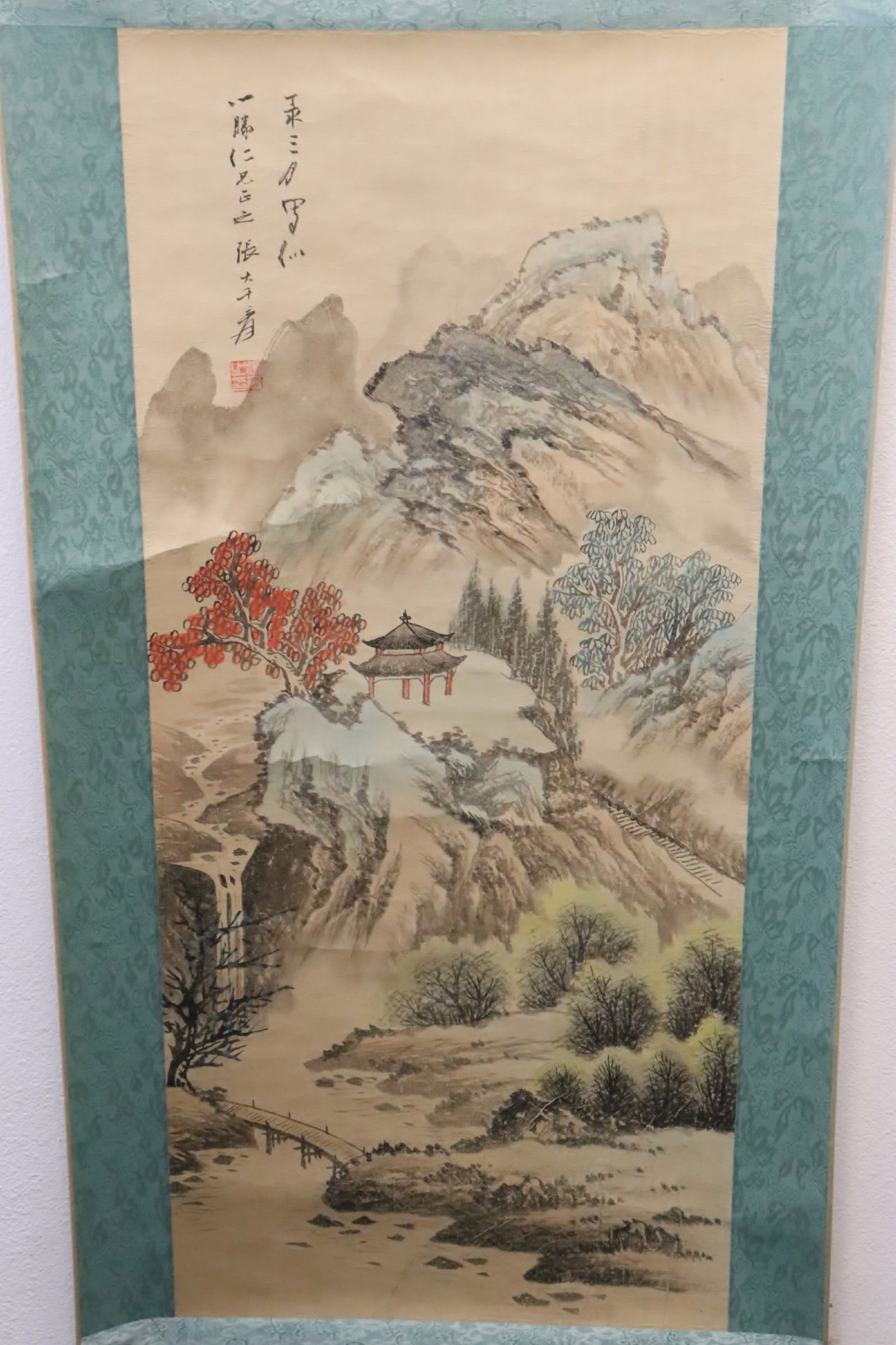 Chinese print scroll (1 of 7)