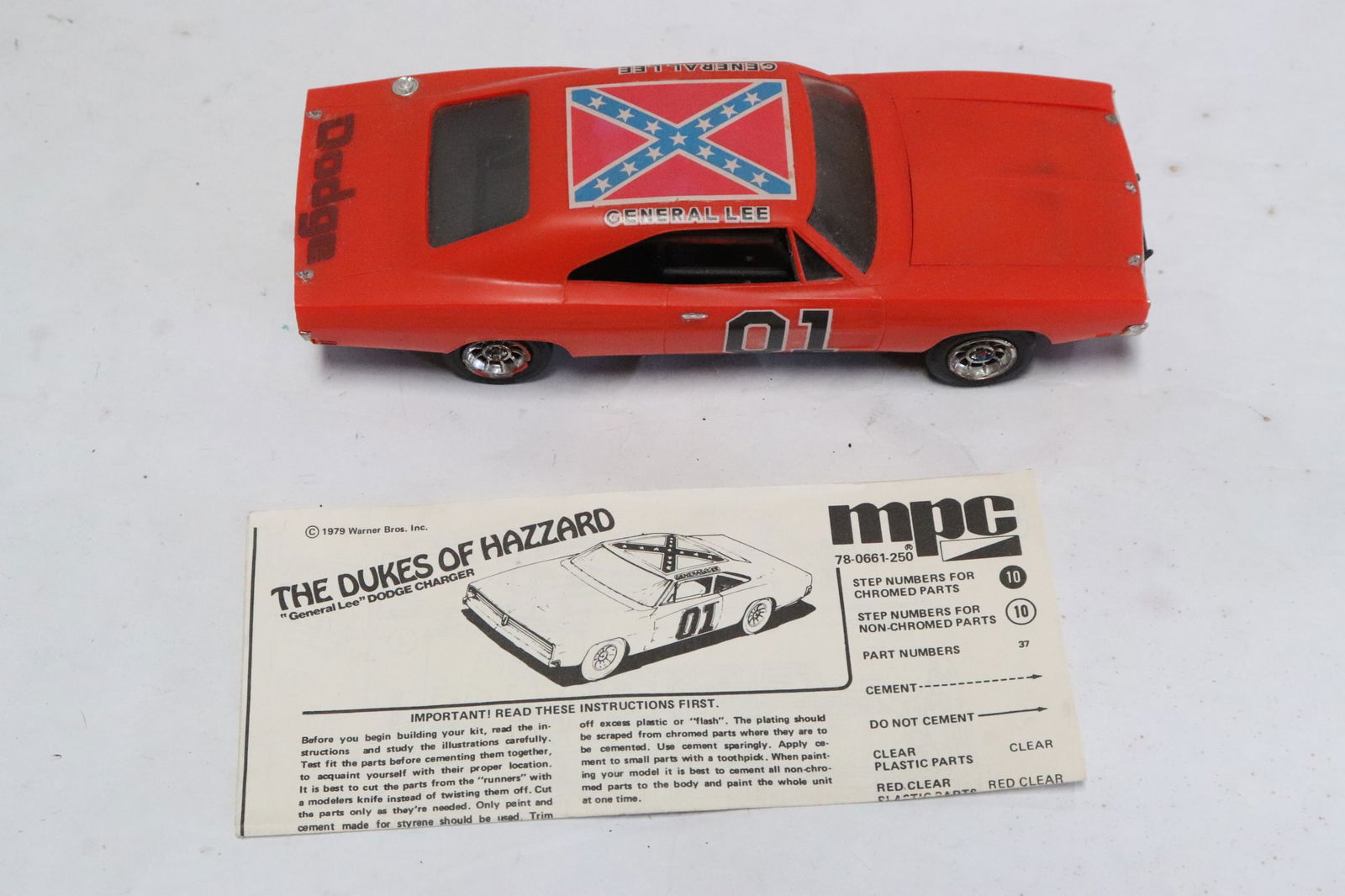 Original Duke of Hazzard Dodge model car (1 of 6)