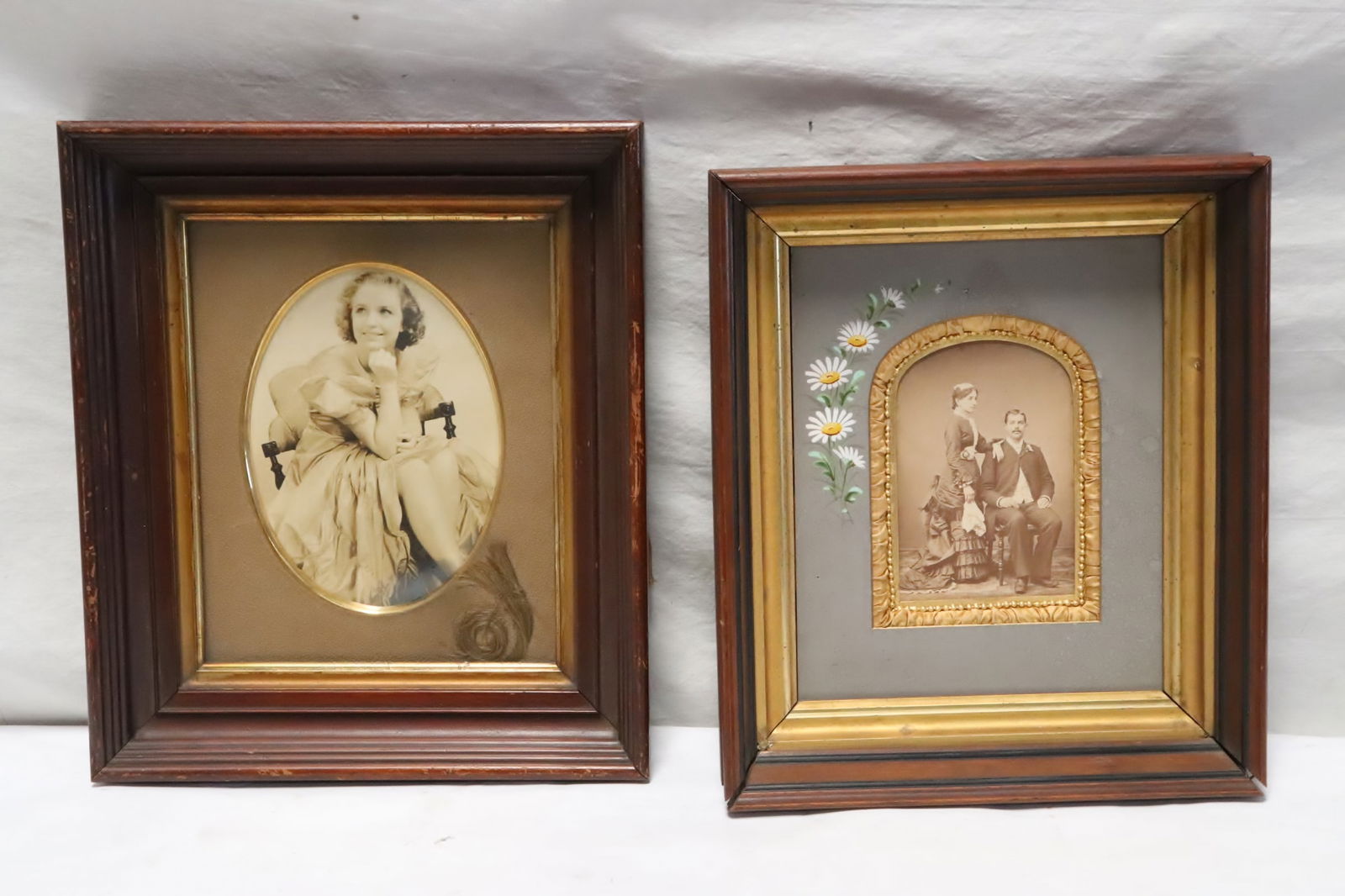 2 Victorian framed photos (1 of 9)