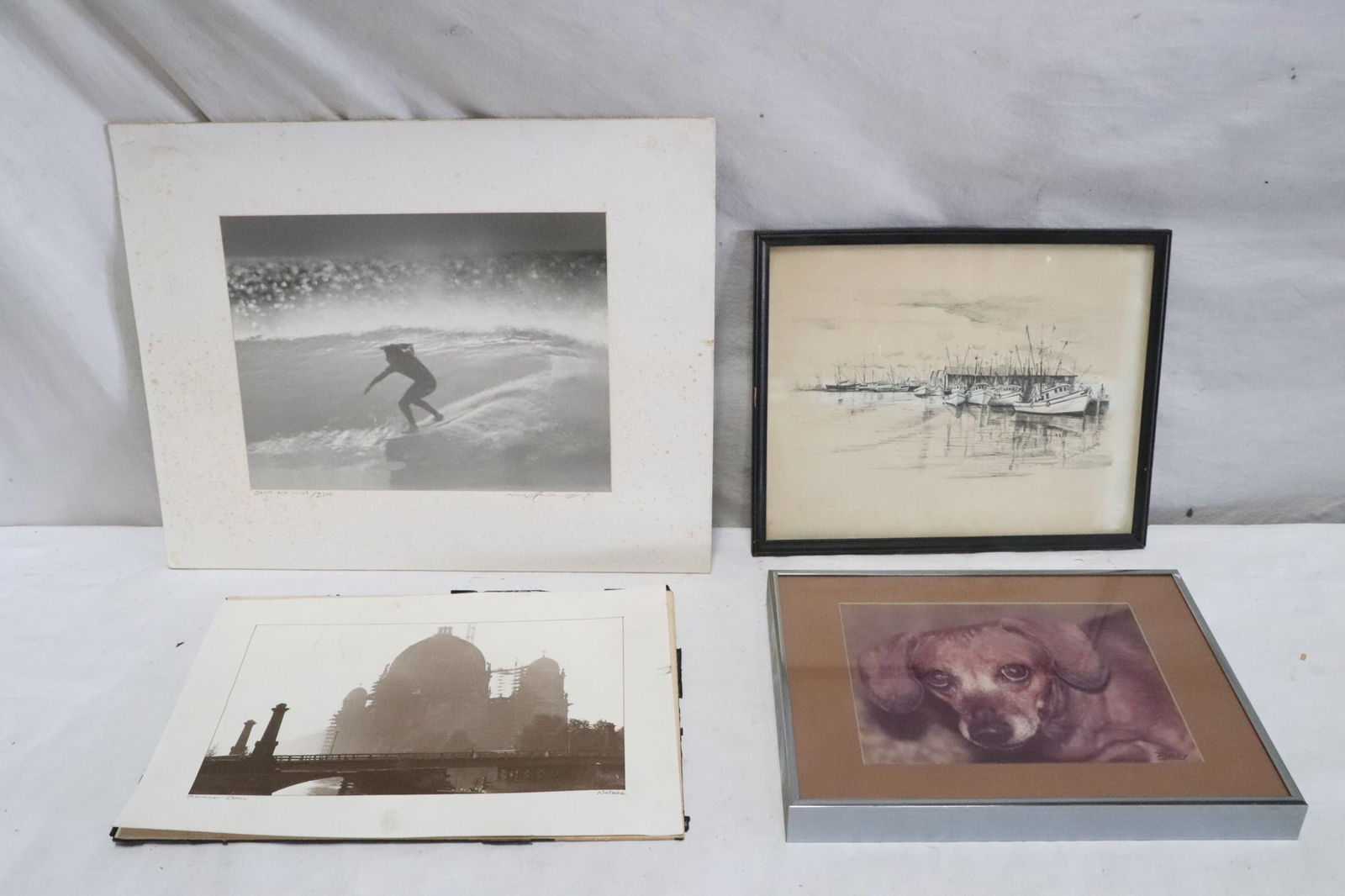 2 signed etchings, and 3 signed photos (1 of 11)