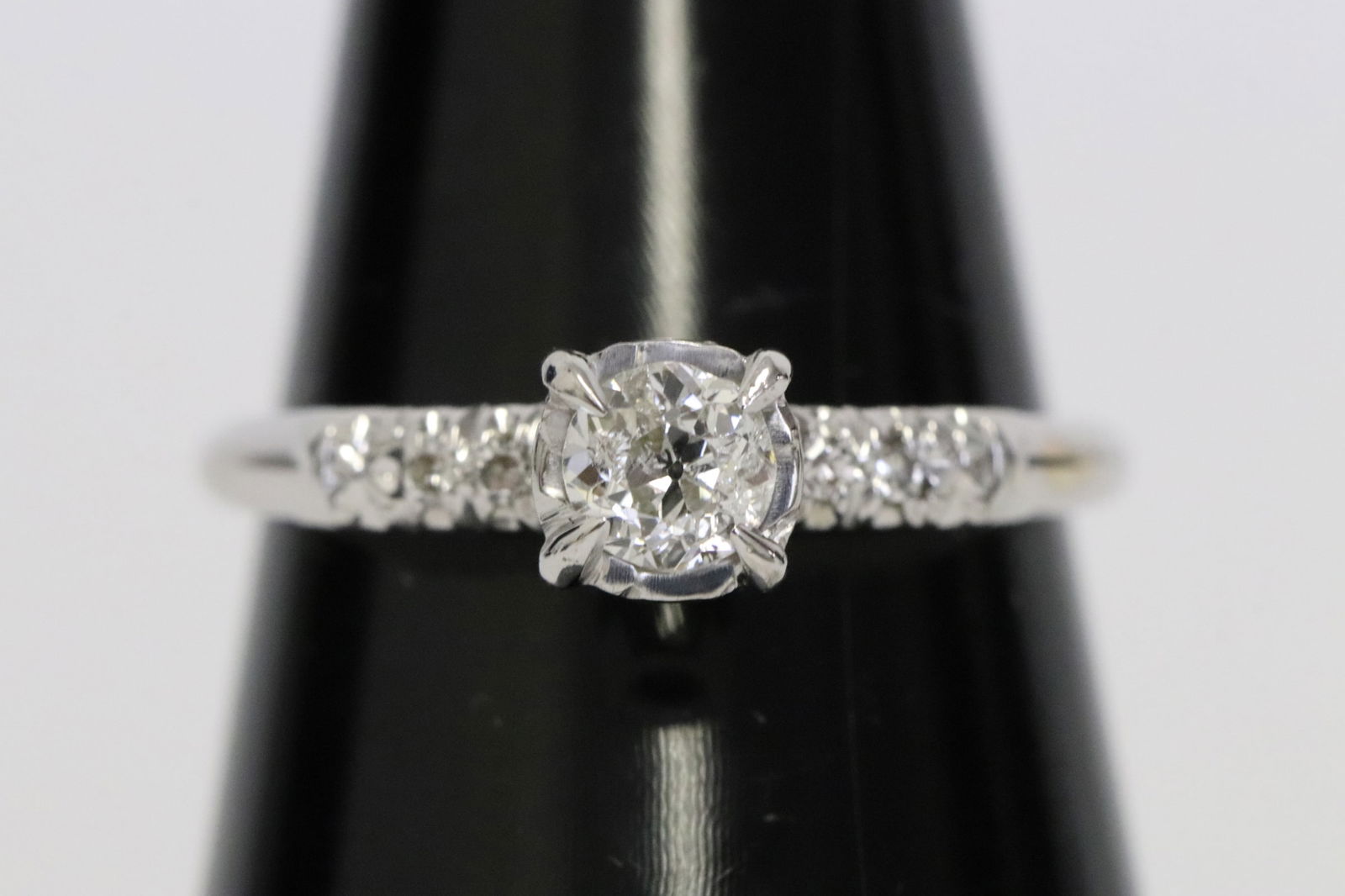 14K W/G diamond ring (1 of 9)