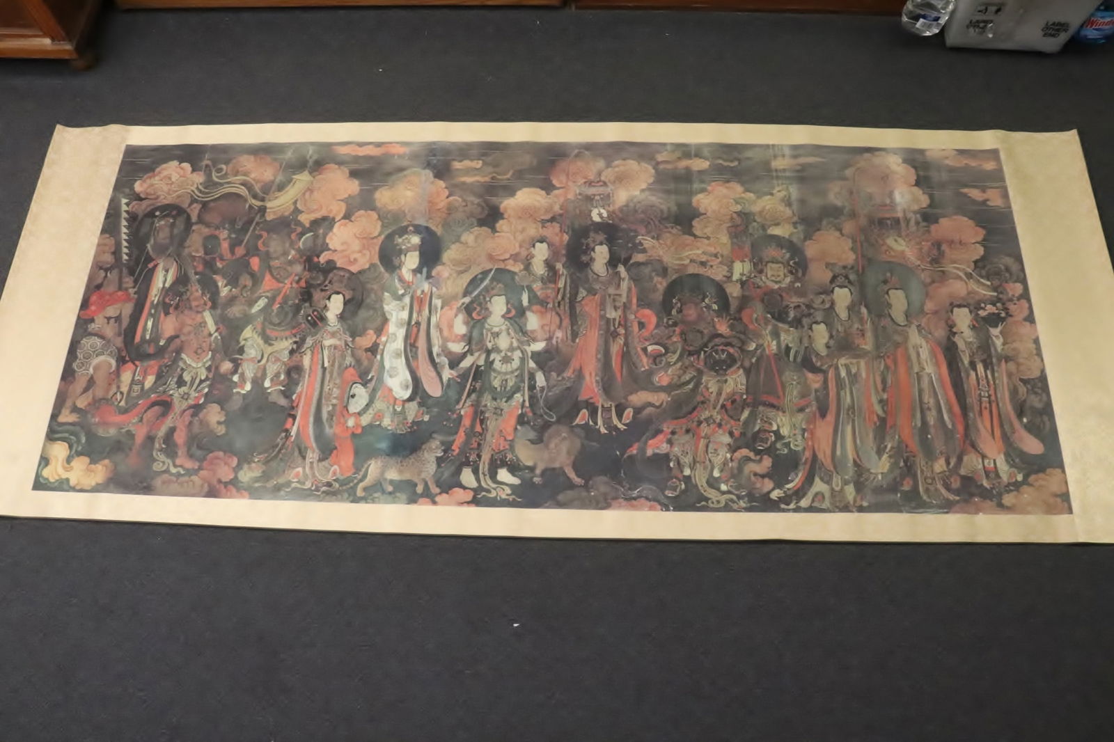 Chinese print scroll (1 of 8)
