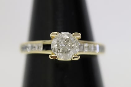 14K Y/G diamond ring