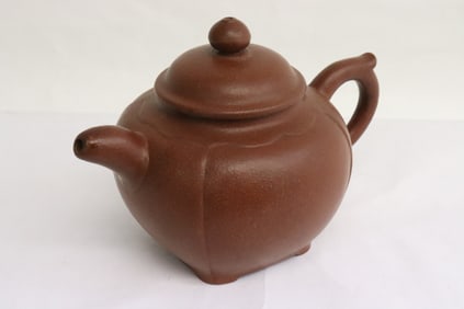 A Yixing teapot