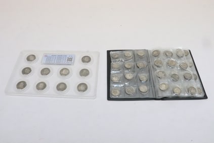 2 books of reproduction coins