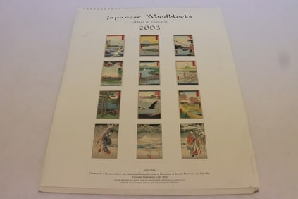 12 w/b style prints by Library of Congress in 2002