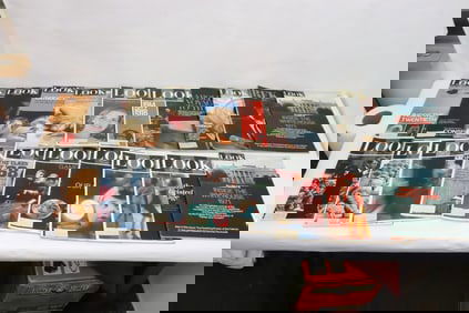 Lot of nineteen 1970's LOOK magazine