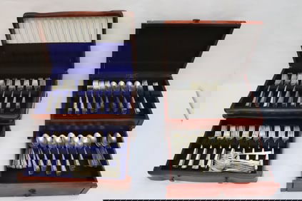 silverplate banquet set by International Silver co.