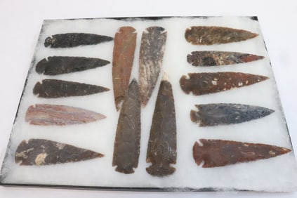 Box of American Indian spearhead