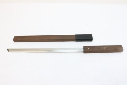 A very sharp Japanese samurai style sword