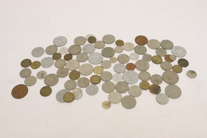 Lot of vintage European coins