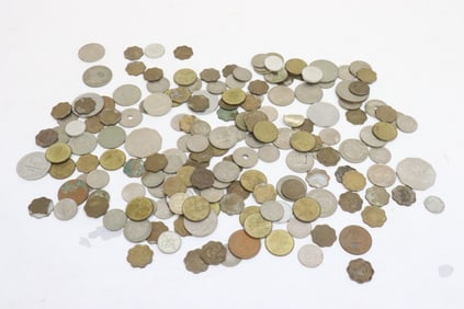 Lot of Asian coins