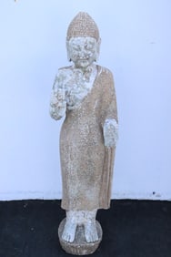 Chinese vintage stone carved deity