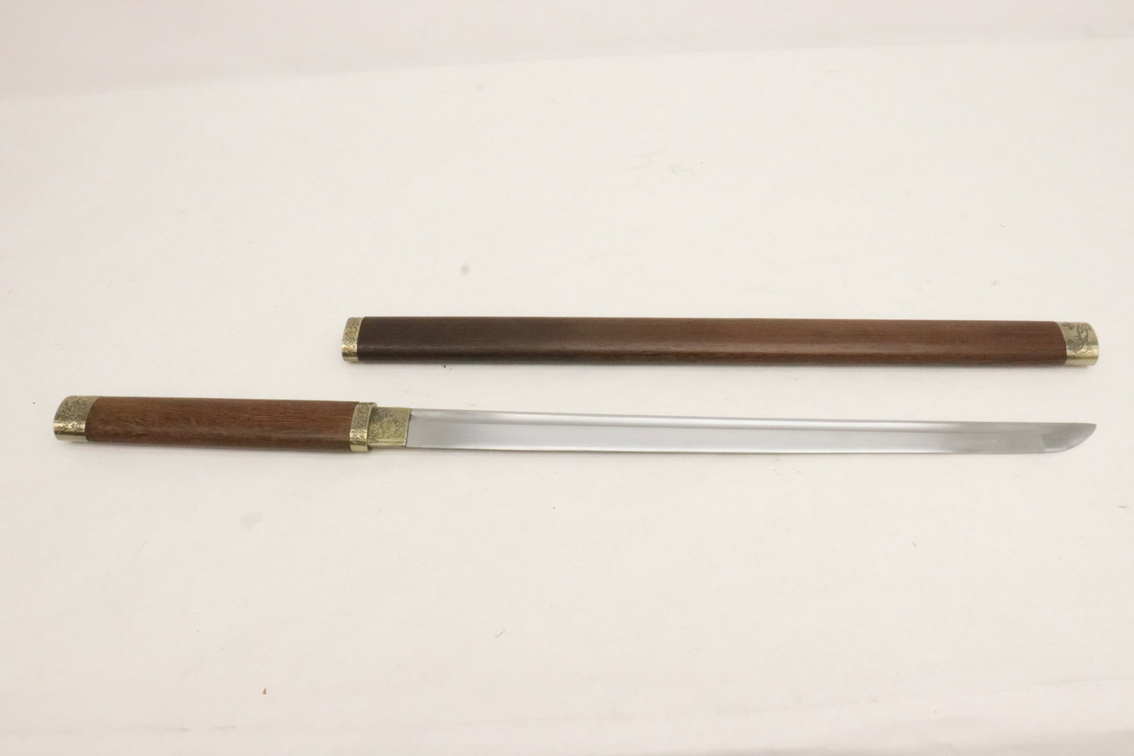 A samurai style sword: A samurai style sword, 31.25"L