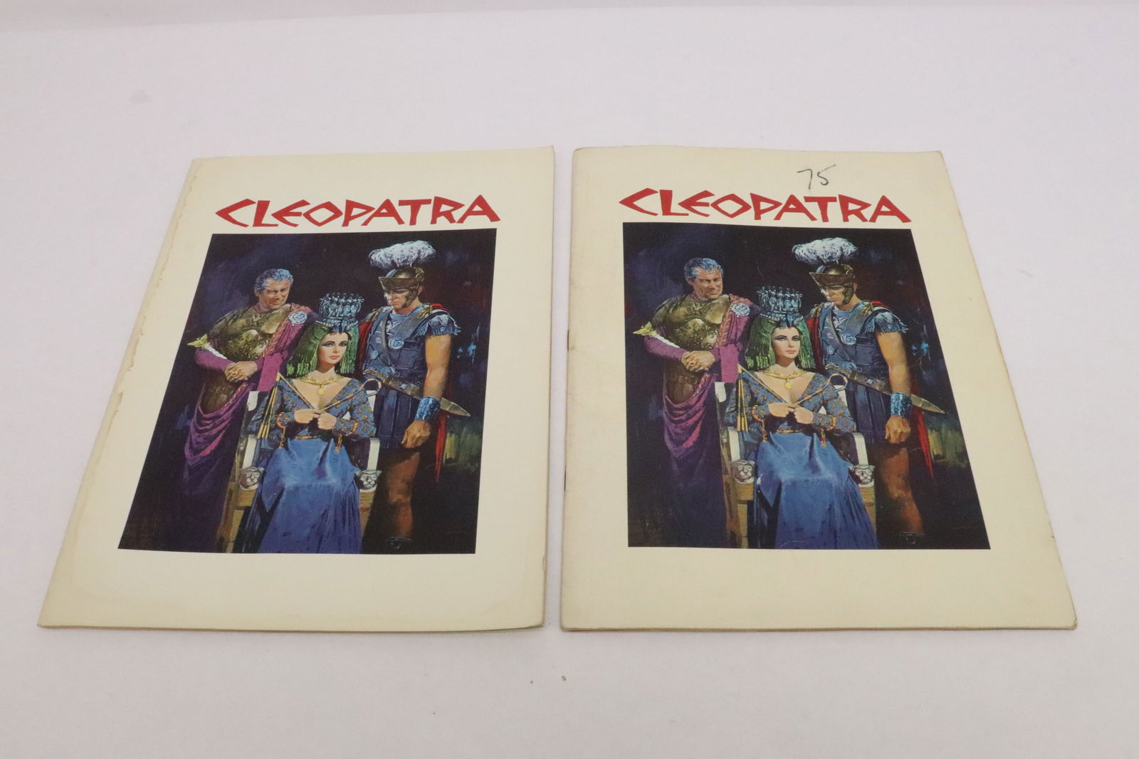 2 "Cleopatra" original production booklets (1 of 11)