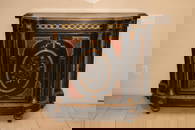 Antique French boulle cabinet by Robert Strahan co.