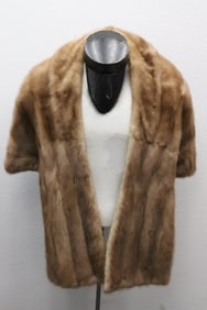 Long mink stole