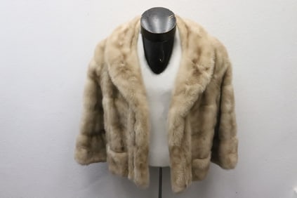 Half length mink coat