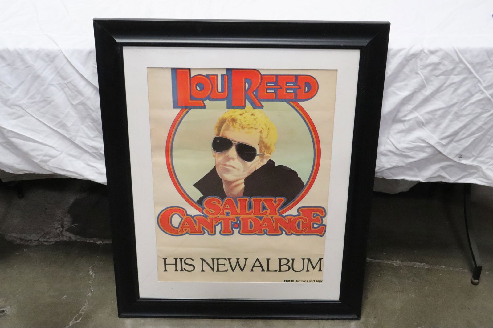 original Lou Reed "Sally can't dance", 1974 poster (1 of 6)