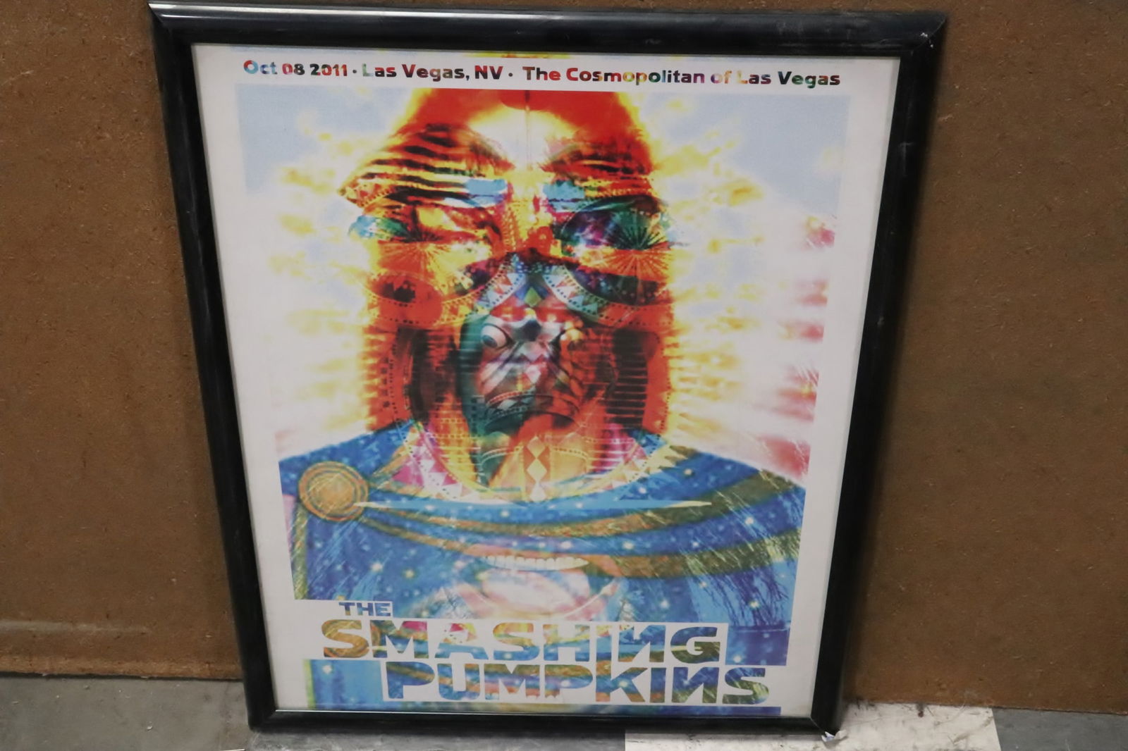 2011 Smash Pumpkins Las Vegas concert promotion poster (1 of 4)