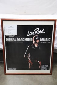 A Lou Reed promotion poster for album and CD