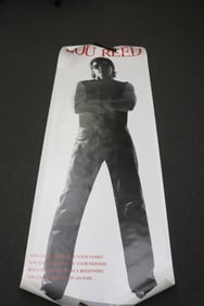 An extra long Lou Reed personal poster