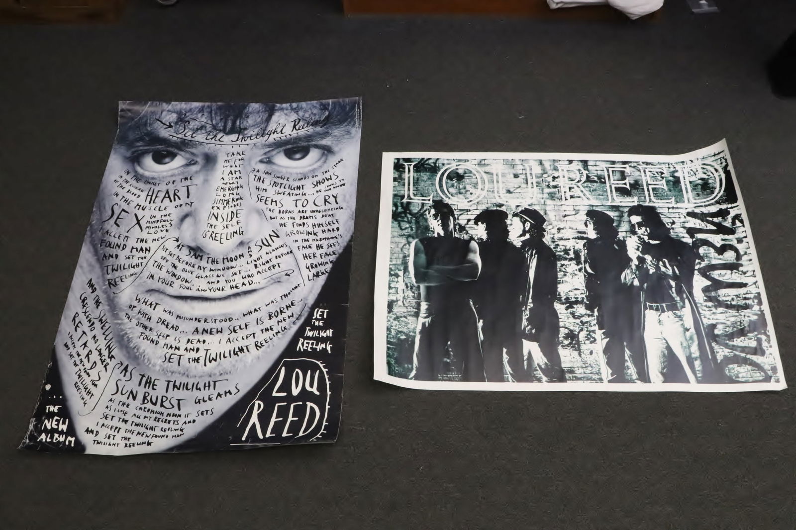 2 Lou Reed vintage concert posters (1 of 9)