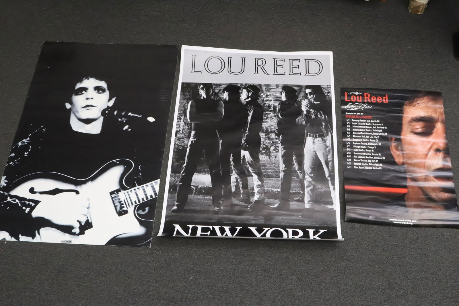 3 Lou Reed vintage concert posters (1 of 10)