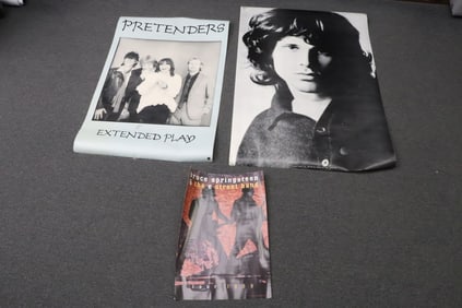 3 music posters