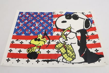 Digital print by Death NYC, artist proof, signed, dated, w/ COA