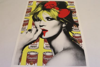 Digital print by Death NYC, artist proof, signed, w/ COA