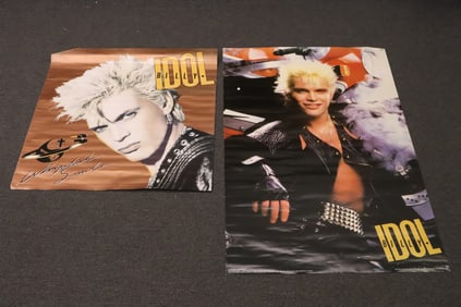 2 Billy Idol promotion posters