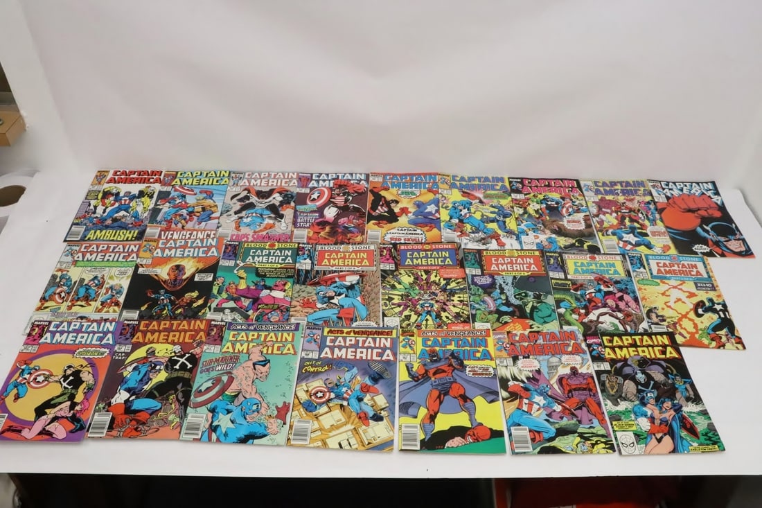 Lot of "captain America" comics (1 of 11)