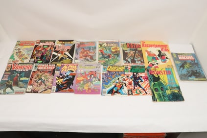 Lot of comic books; Marvel and others