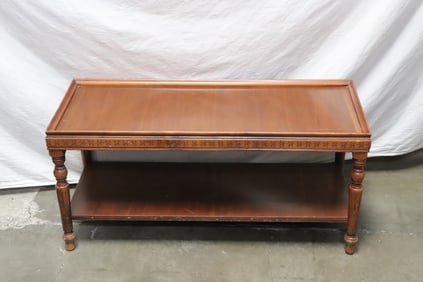 Early 20th century mahogany coffee table