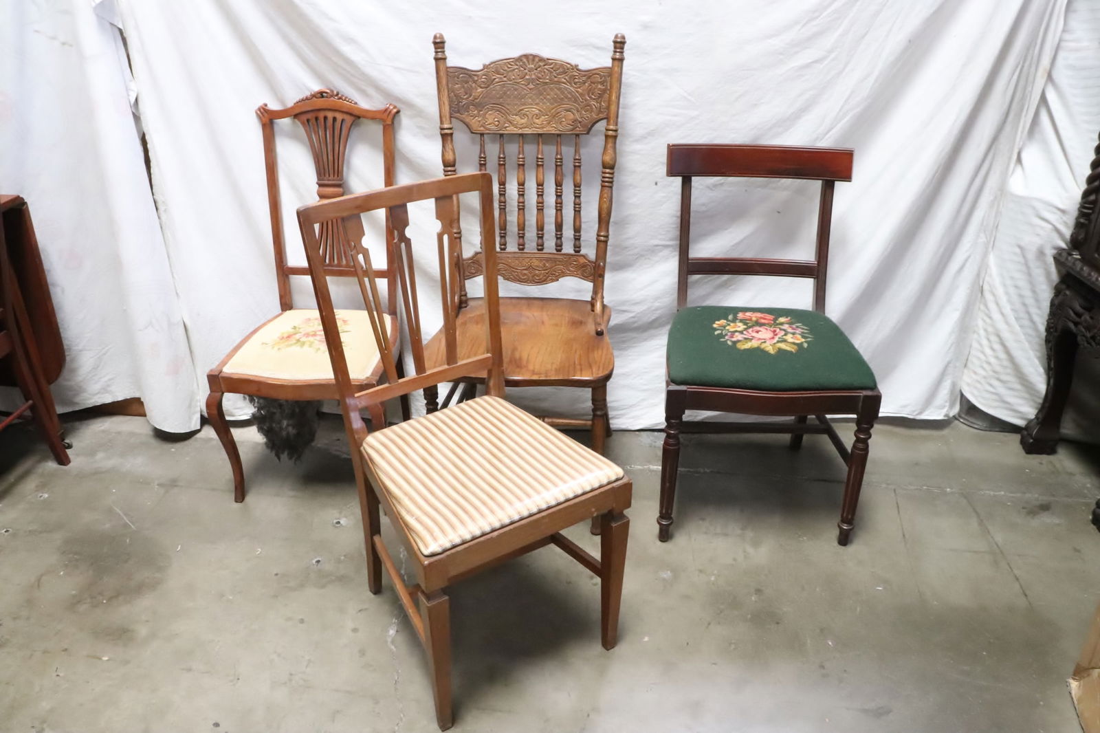 4 Victorian side chairs (1 of 9)